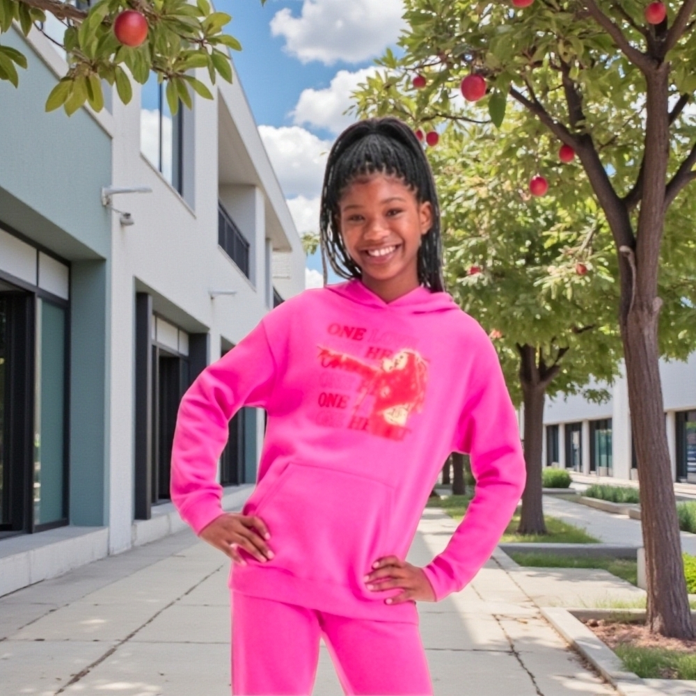 NWT ZION ROOTSWEAR KIDS GIRLS BOB MARLEY HOODIE